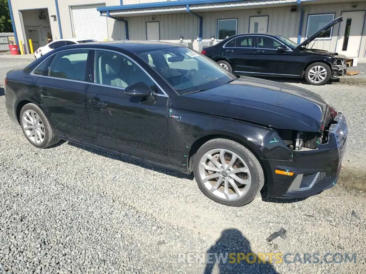 4 Photograph of a damaged car WAUDNAF4XKN020004 AUDI A4 2019