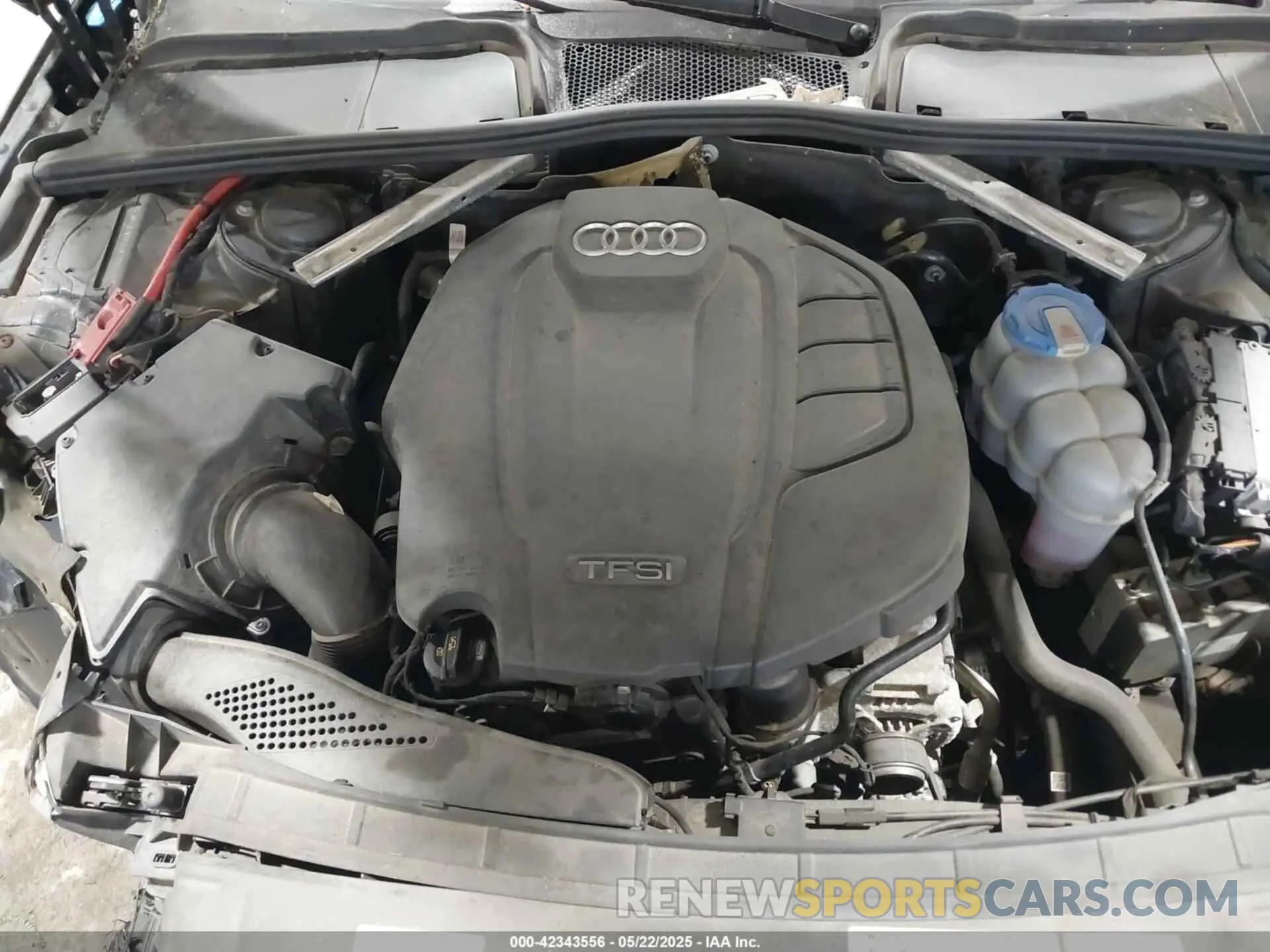 10 Photograph of a damaged car WAUENAF40KA008374 AUDI A4 2019