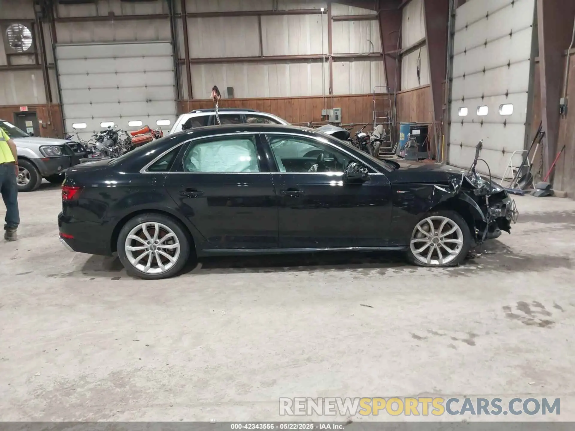 13 Photograph of a damaged car WAUENAF40KA008374 AUDI A4 2019