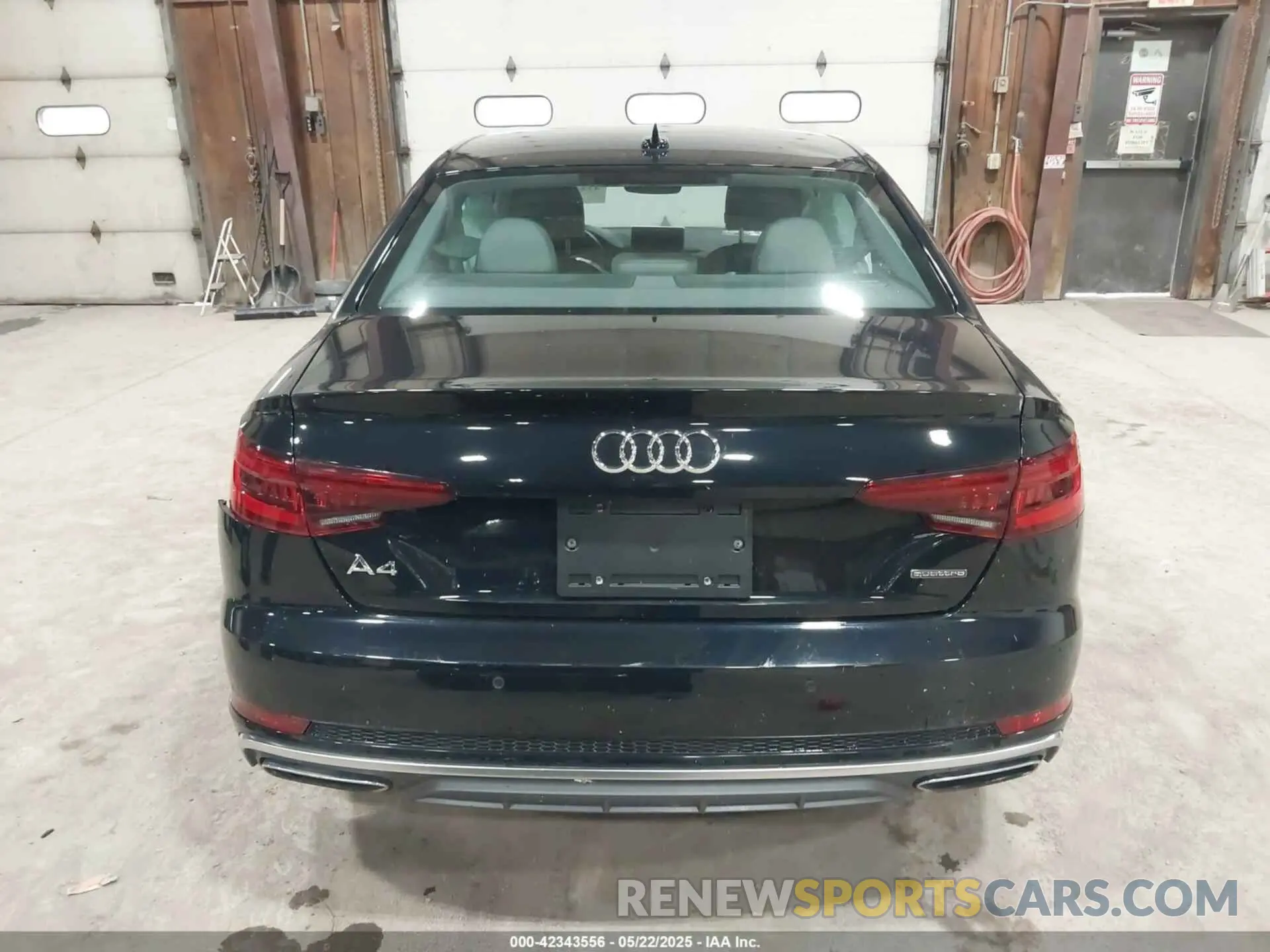 16 Photograph of a damaged car WAUENAF40KA008374 AUDI A4 2019