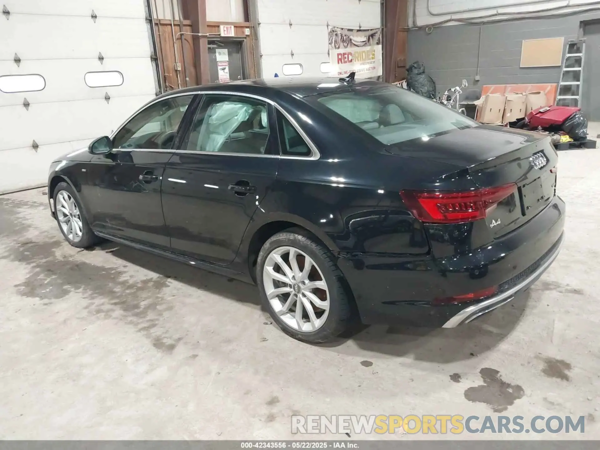 3 Photograph of a damaged car WAUENAF40KA008374 AUDI A4 2019