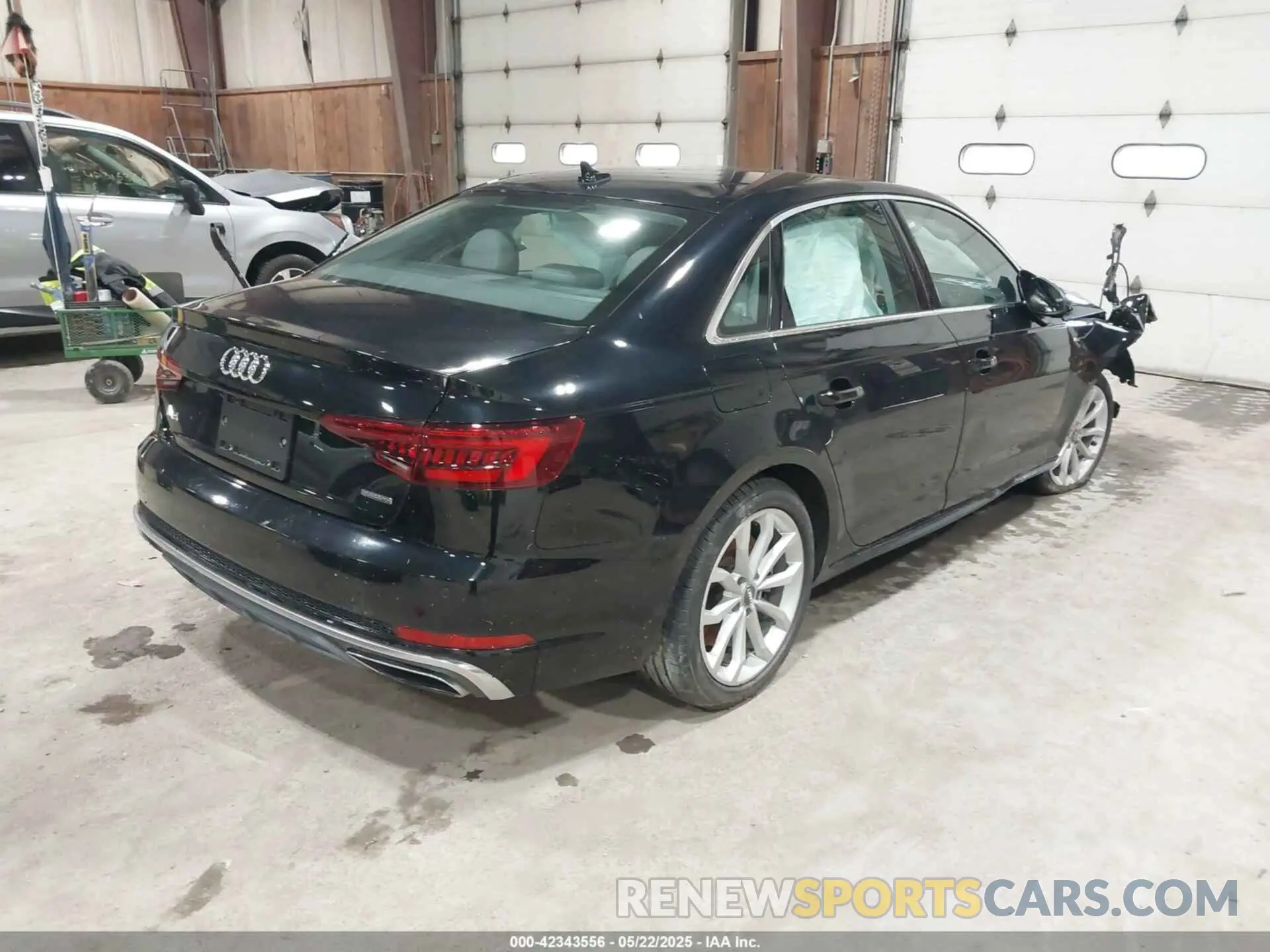4 Photograph of a damaged car WAUENAF40KA008374 AUDI A4 2019