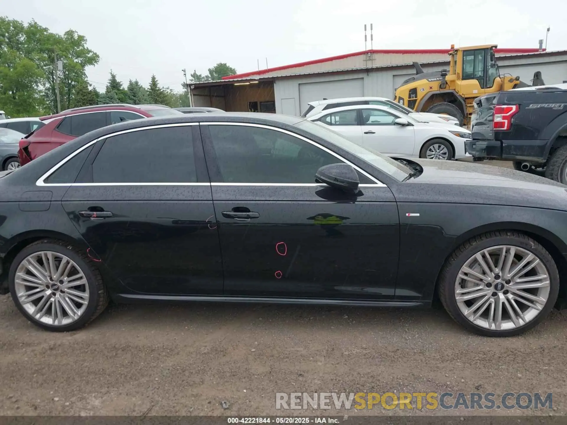 13 Photograph of a damaged car WAUENAF40KA021383 AUDI A4 2019