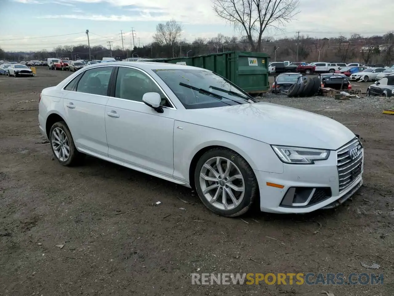 4 Photograph of a damaged car WAUENAF40KA111665 AUDI A4 2019