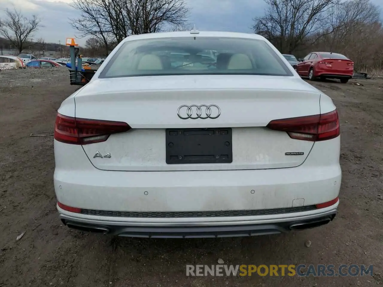 6 Photograph of a damaged car WAUENAF40KA111665 AUDI A4 2019