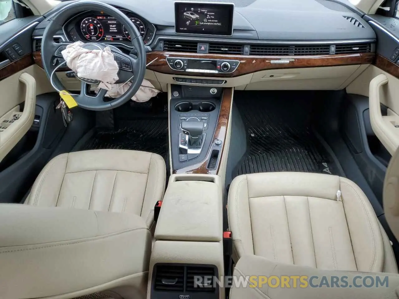 8 Photograph of a damaged car WAUENAF40KA111665 AUDI A4 2019