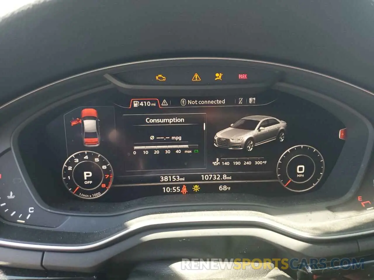 9 Photograph of a damaged car WAUENAF40KA112220 AUDI A4 2019