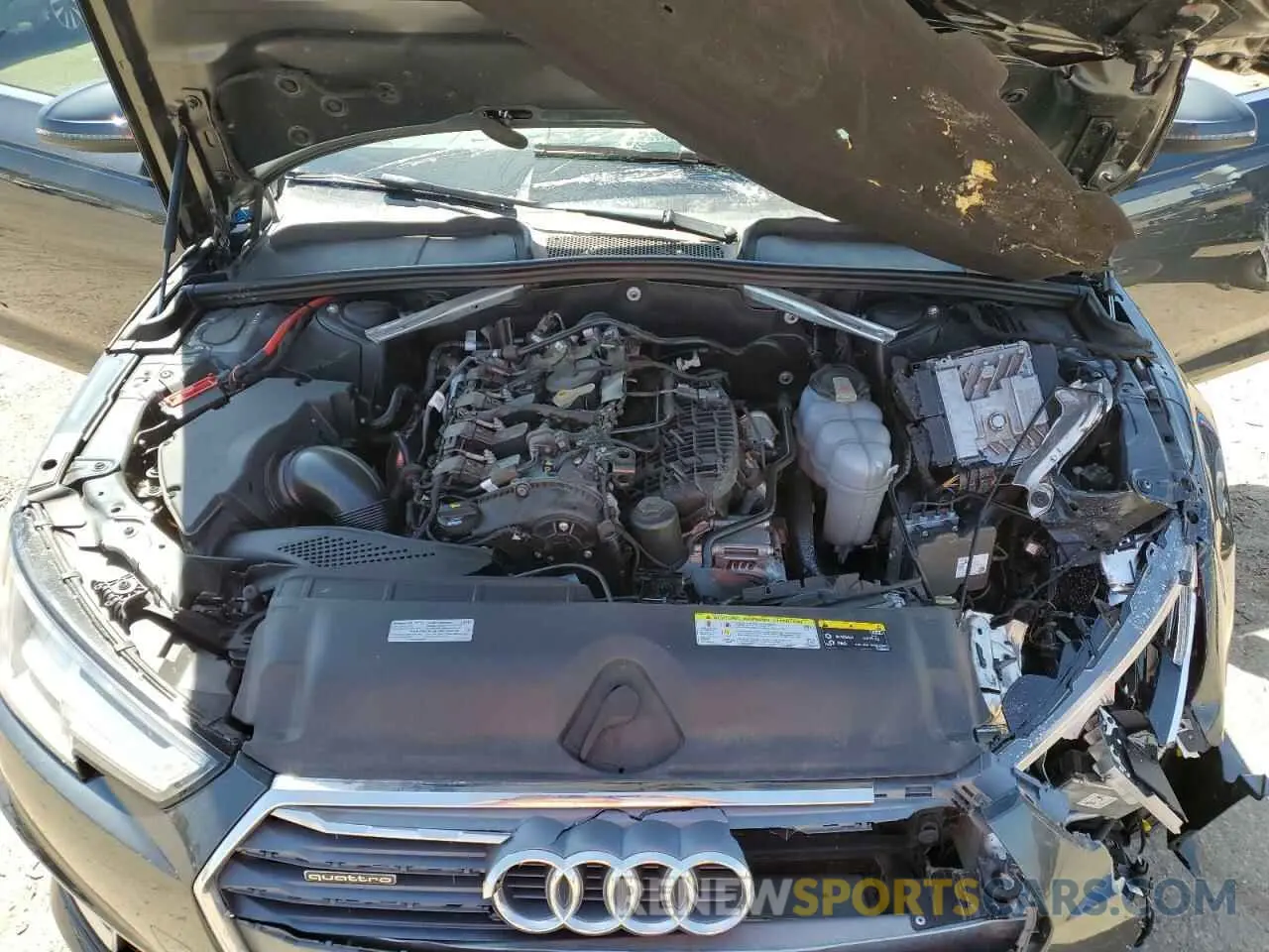 12 Photograph of a damaged car WAUENAF40KN015544 AUDI A4 2019