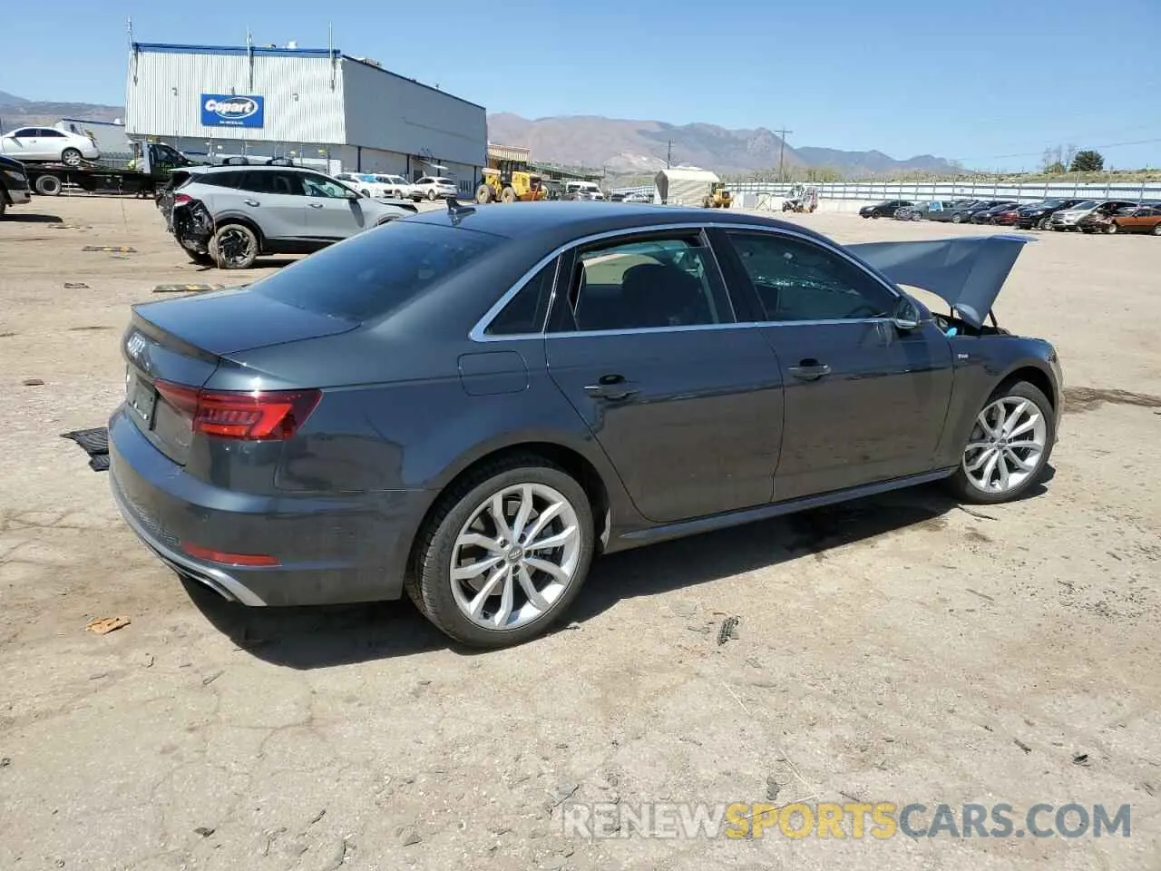3 Photograph of a damaged car WAUENAF40KN015544 AUDI A4 2019