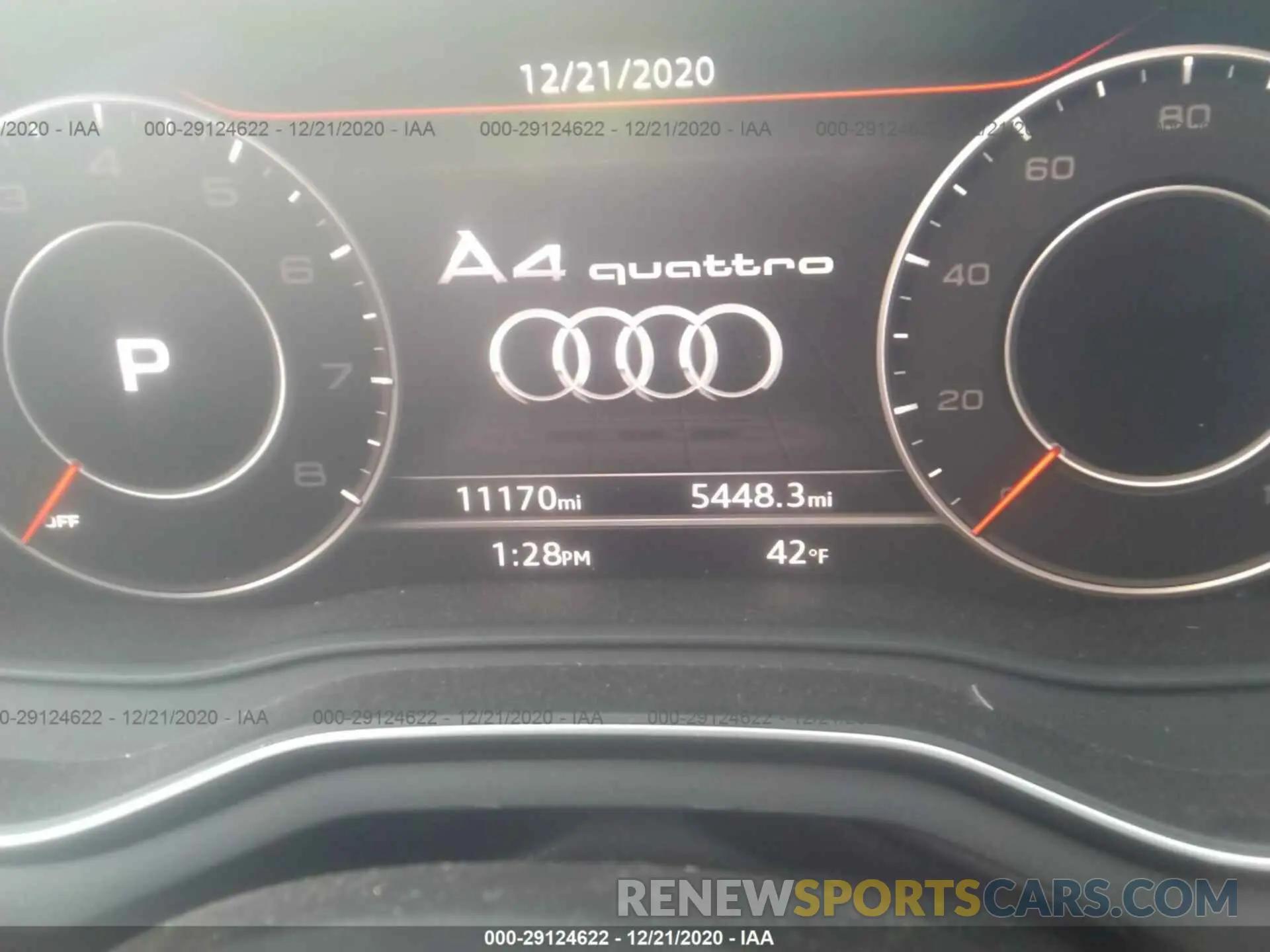 7 Photograph of a damaged car WAUENAF40KN016239 AUDI A4 2019