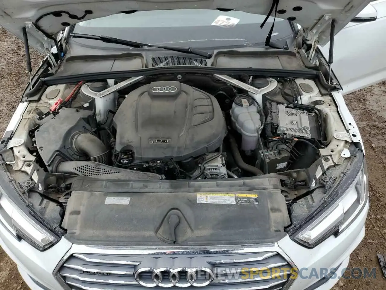 13 Photograph of a damaged car WAUENAF40KN020677 AUDI A4 2019