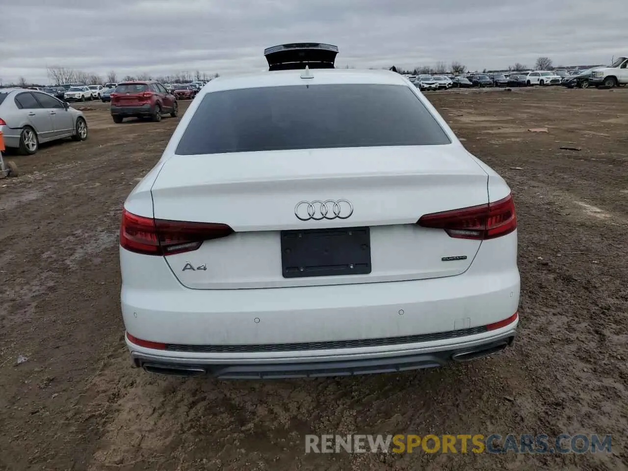 6 Photograph of a damaged car WAUENAF40KN020677 AUDI A4 2019