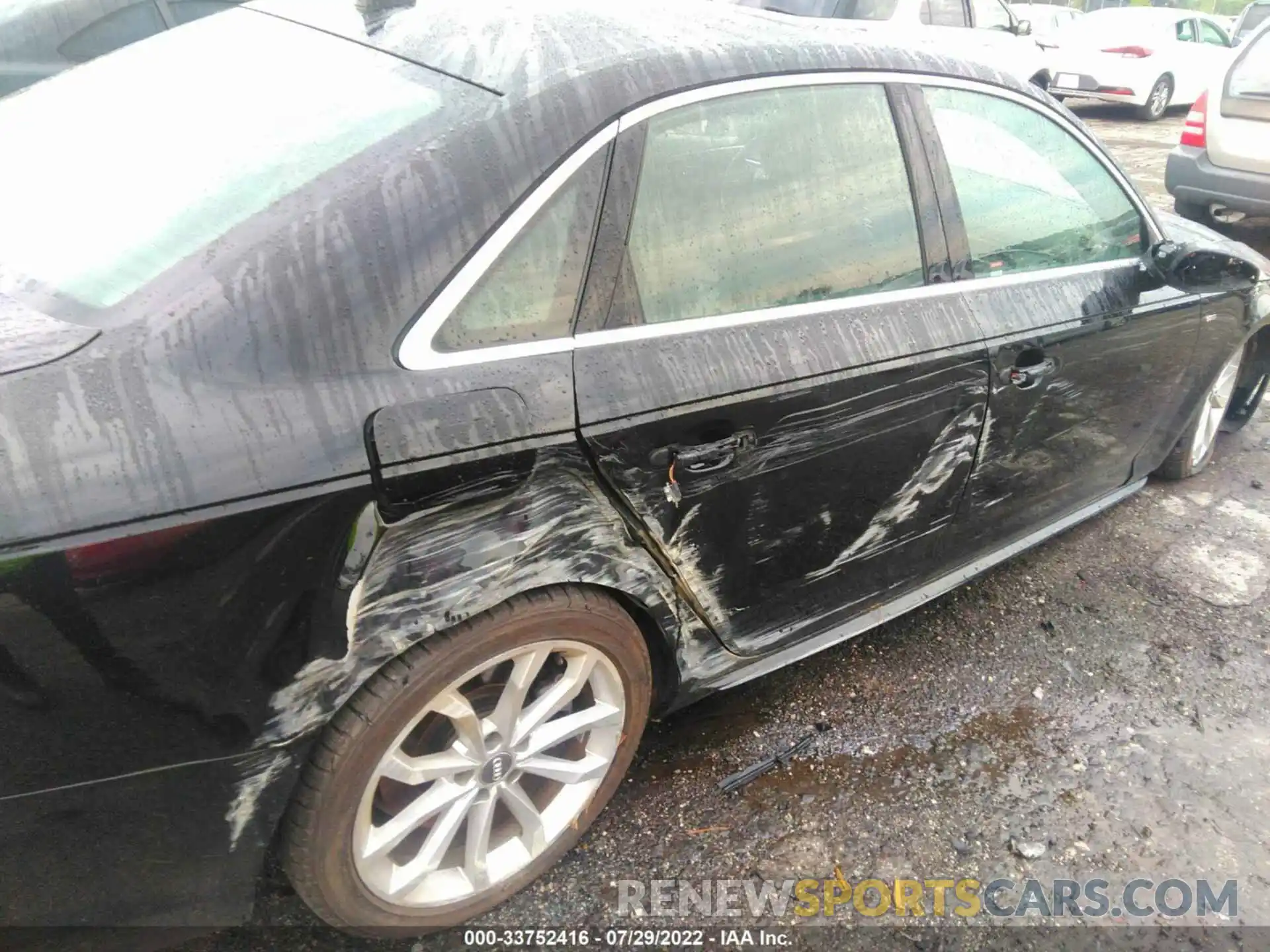 6 Photograph of a damaged car WAUENAF41KA055557 AUDI A4 2019