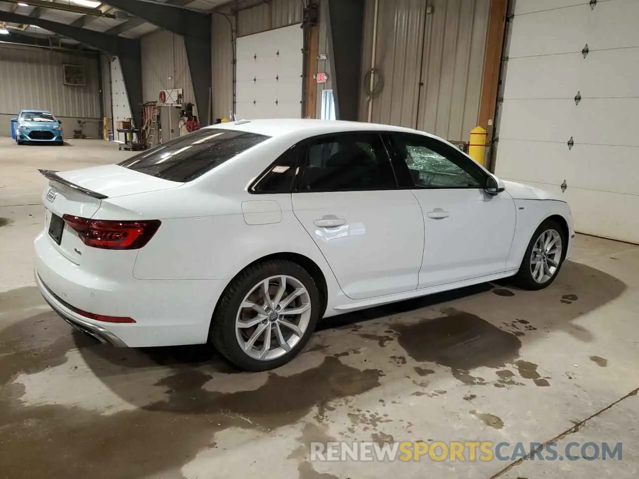 3 Photograph of a damaged car WAUENAF42KA014130 AUDI A4 2019