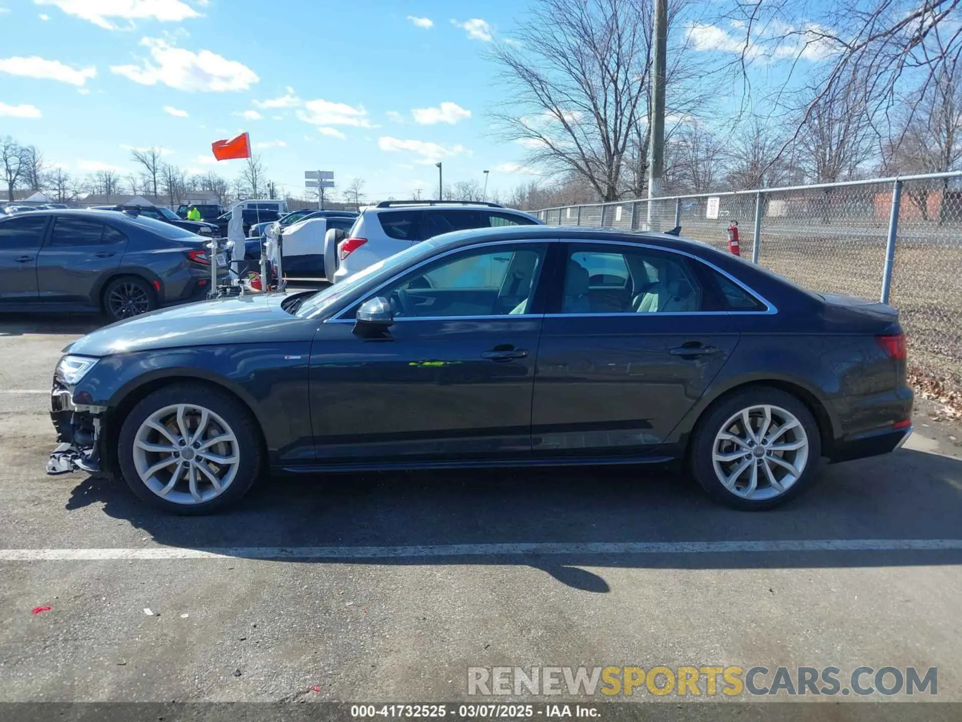 15 Photograph of a damaged car WAUENAF42KA026858 AUDI A4 2019