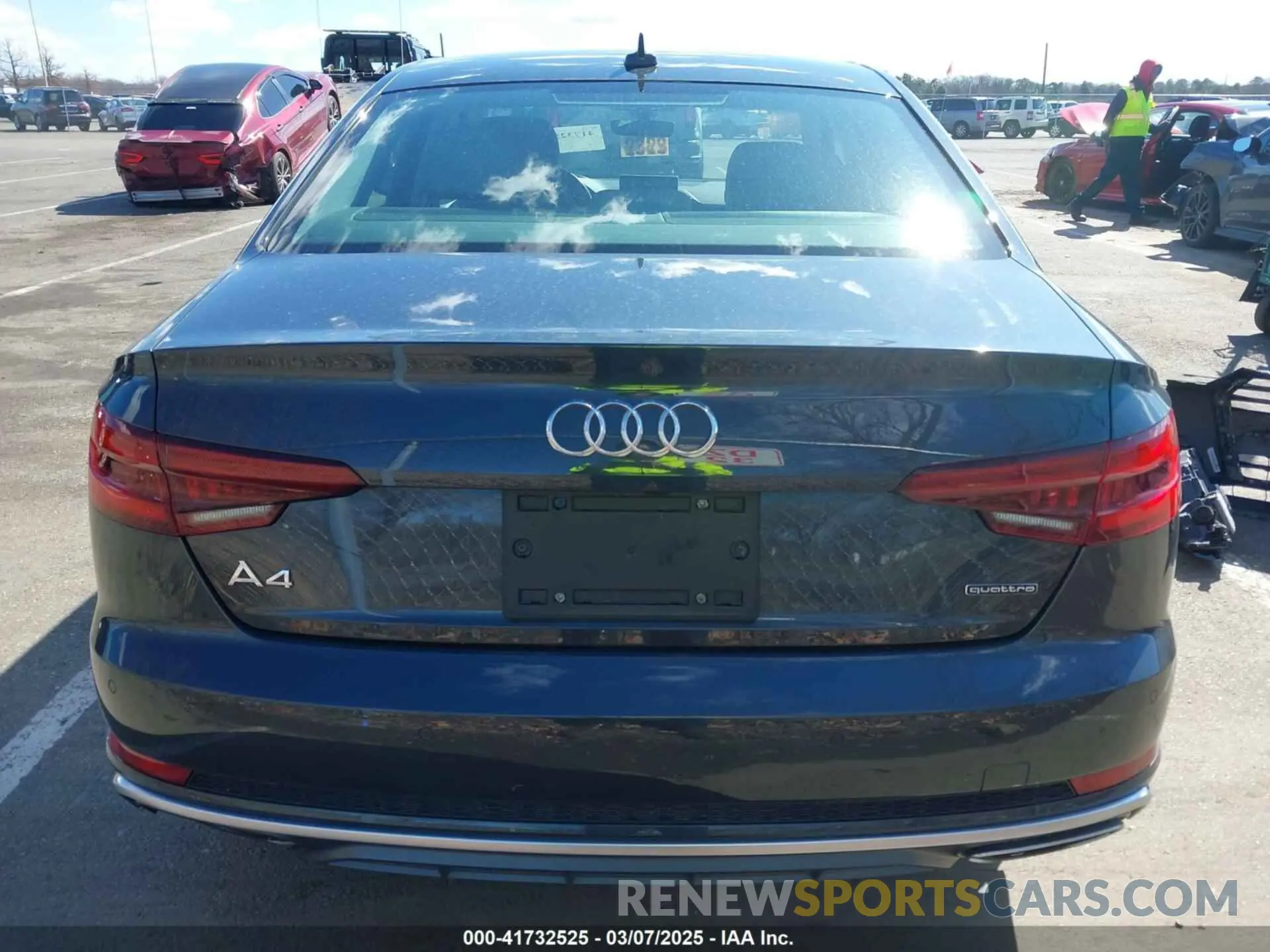 17 Photograph of a damaged car WAUENAF42KA026858 AUDI A4 2019