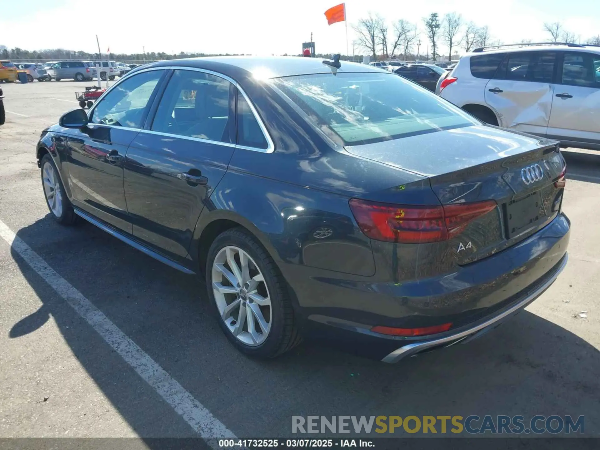3 Photograph of a damaged car WAUENAF42KA026858 AUDI A4 2019