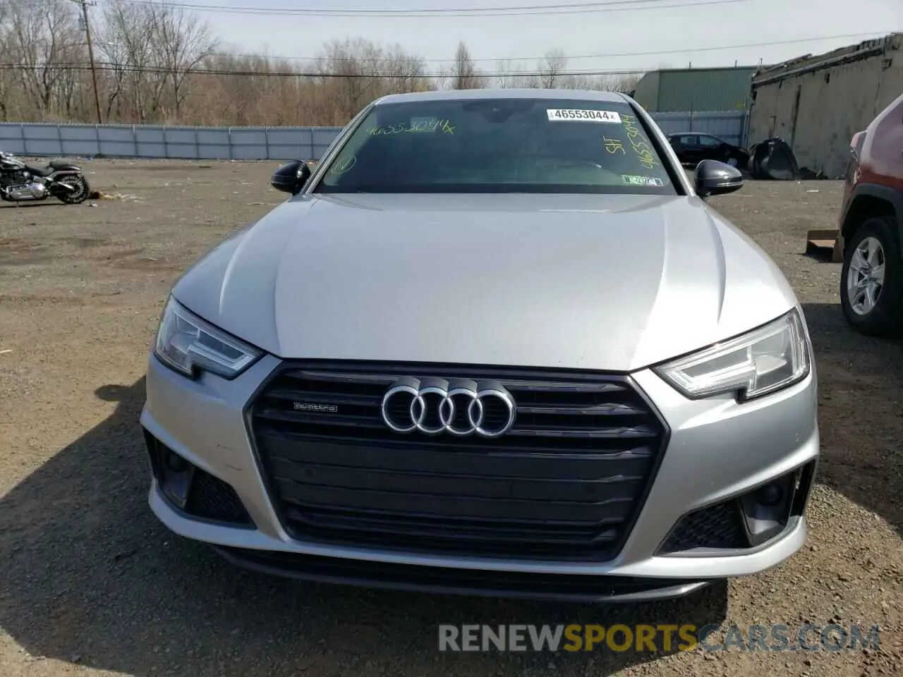 5 Photograph of a damaged car WAUENAF42KA044955 AUDI A4 2019