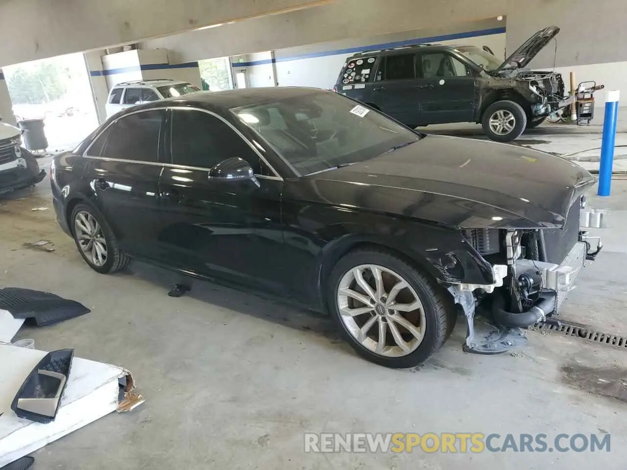 4 Photograph of a damaged car WAUENAF42KN005582 AUDI A4 2019