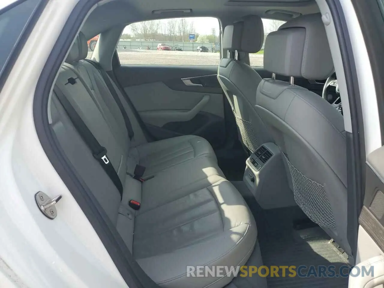 10 Photograph of a damaged car WAUENAF42KN012127 AUDI A4 2019