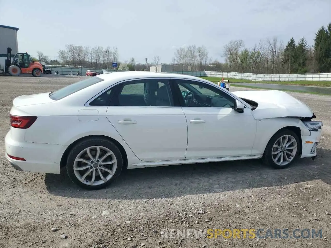 3 Photograph of a damaged car WAUENAF42KN012127 AUDI A4 2019