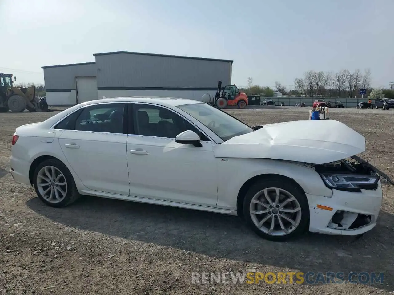 4 Photograph of a damaged car WAUENAF42KN012127 AUDI A4 2019
