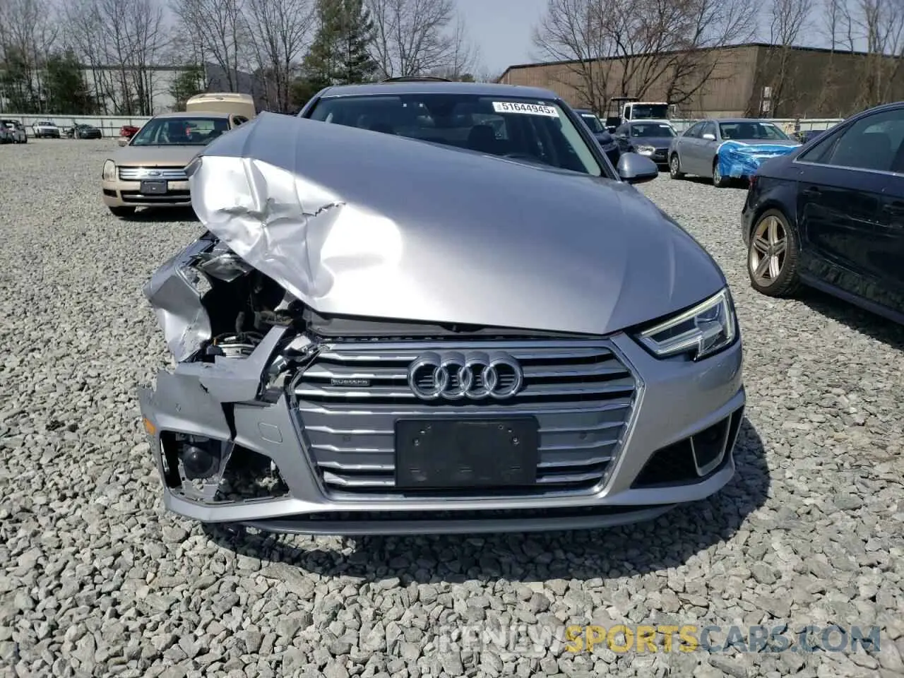 5 Photograph of a damaged car WAUENAF43KA040154 AUDI A4 2019