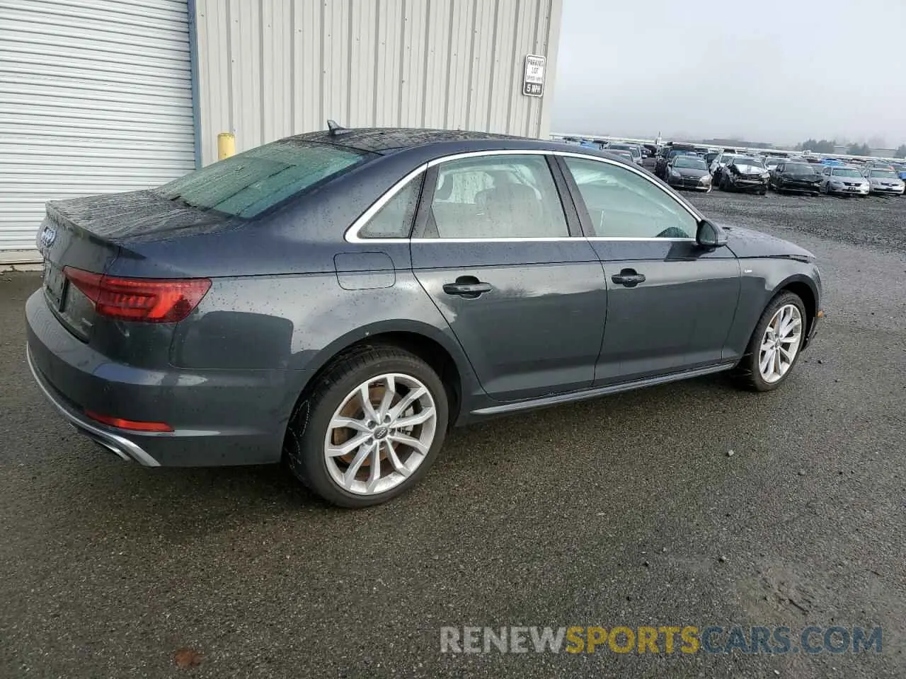 3 Photograph of a damaged car WAUENAF43KN018907 AUDI A4 2019
