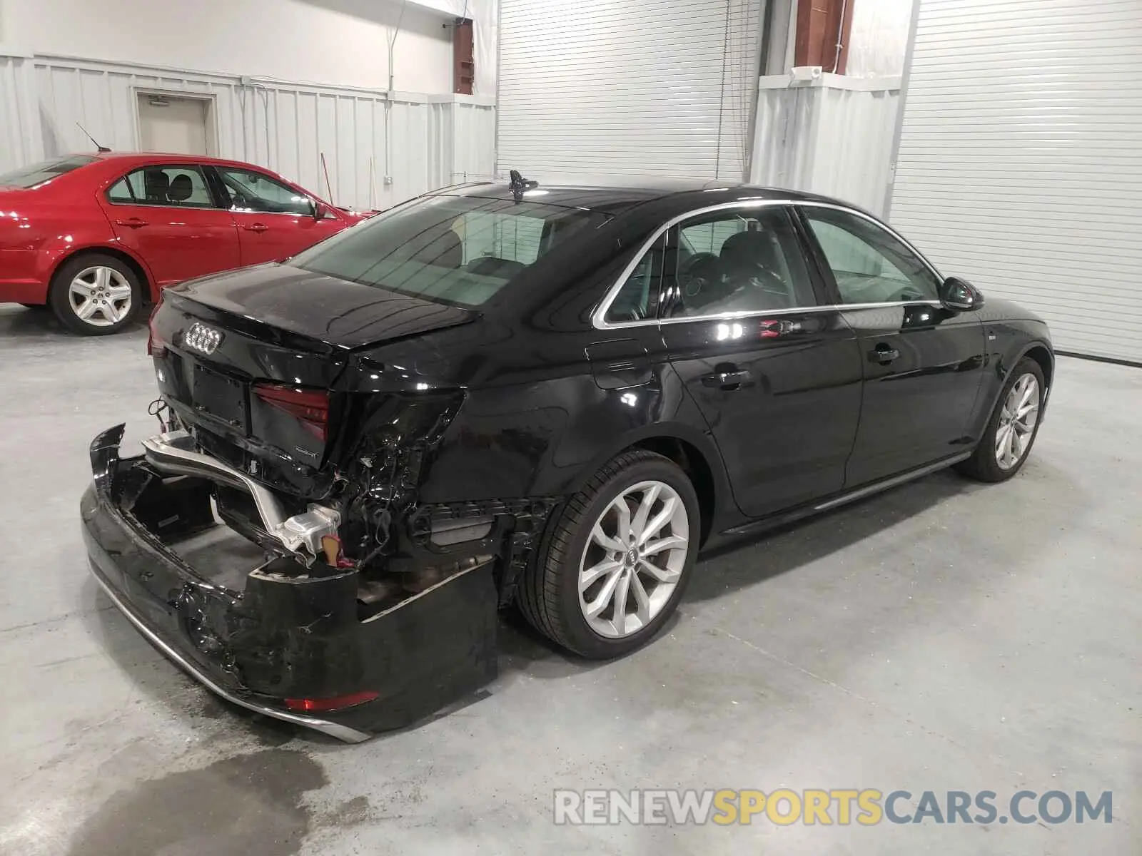 4 Photograph of a damaged car WAUENAF43KN019376 AUDI A4 2019