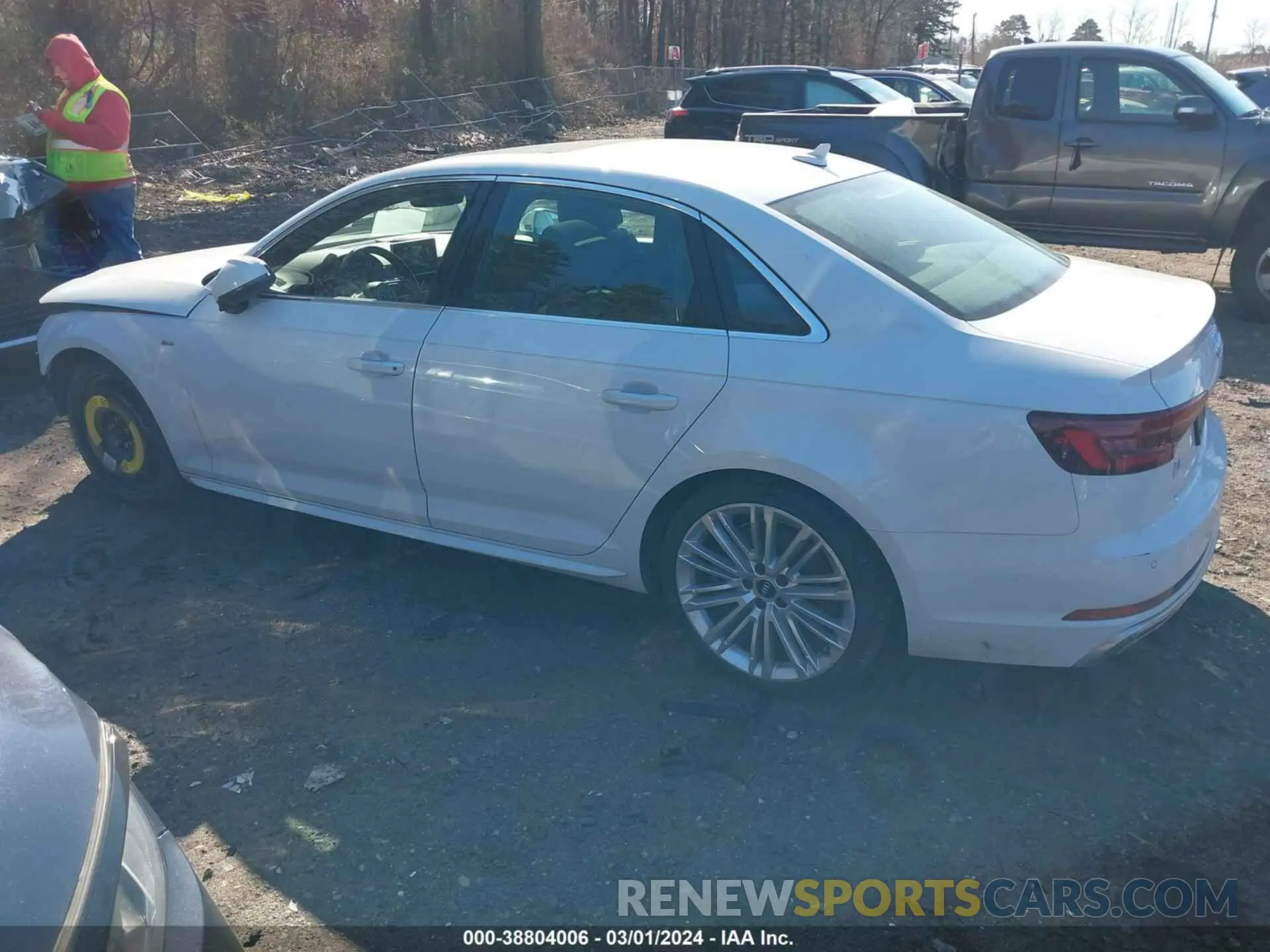 14 Photograph of a damaged car WAUENAF44KA070084 AUDI A4 2019
