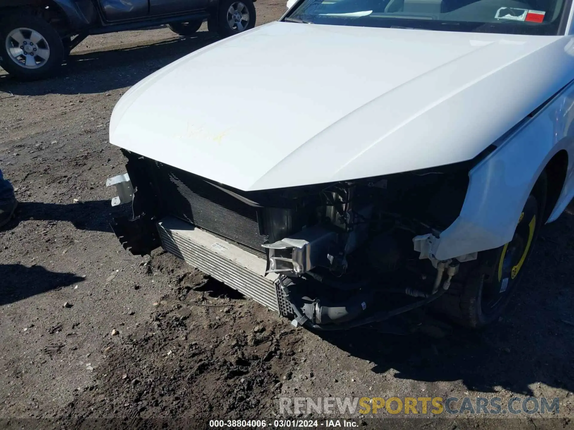 6 Photograph of a damaged car WAUENAF44KA070084 AUDI A4 2019