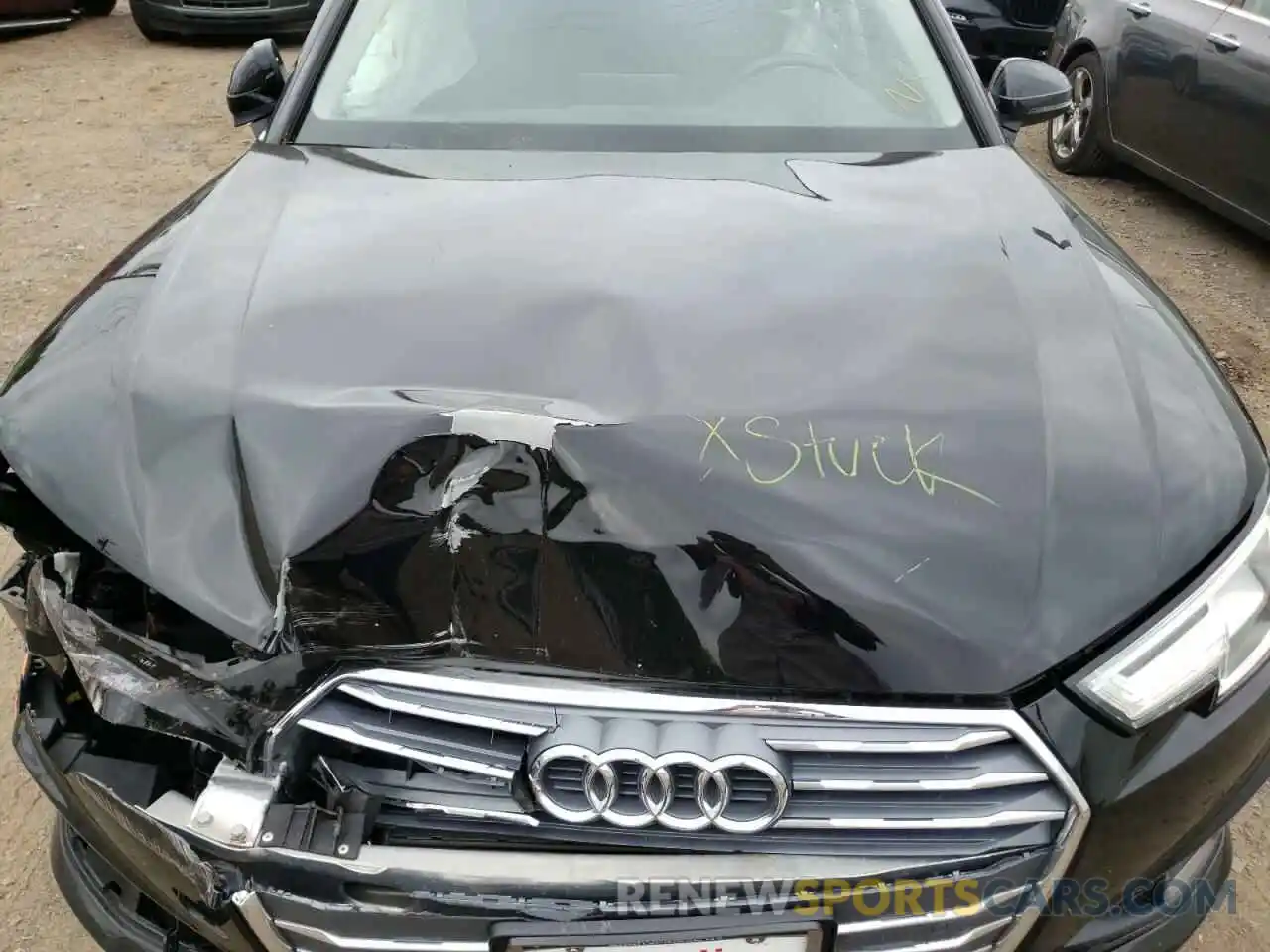 7 Photograph of a damaged car WAUENAF44KN001985 AUDI A4 2019