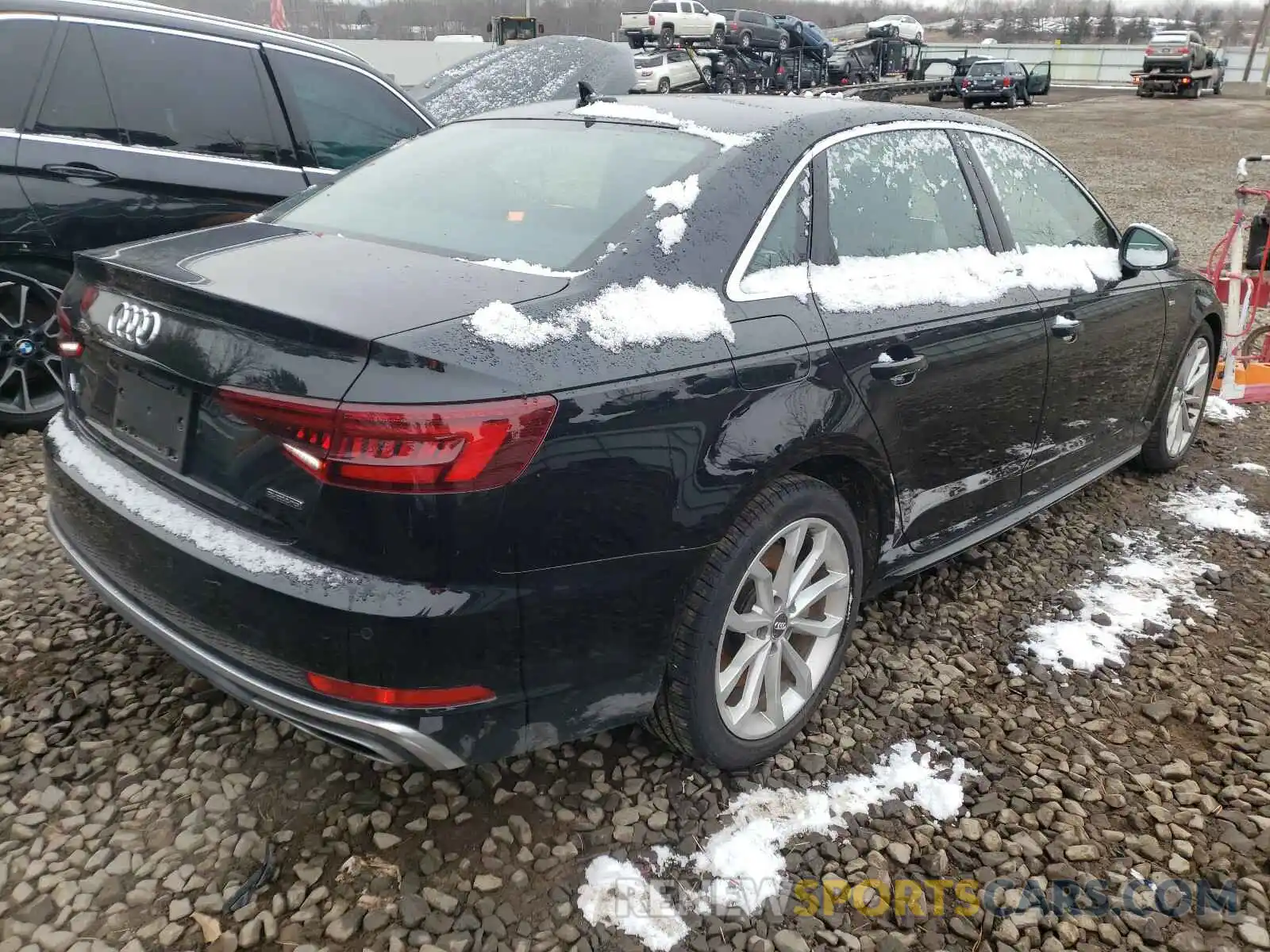 4 Photograph of a damaged car WAUENAF44KN005812 AUDI A4 2019