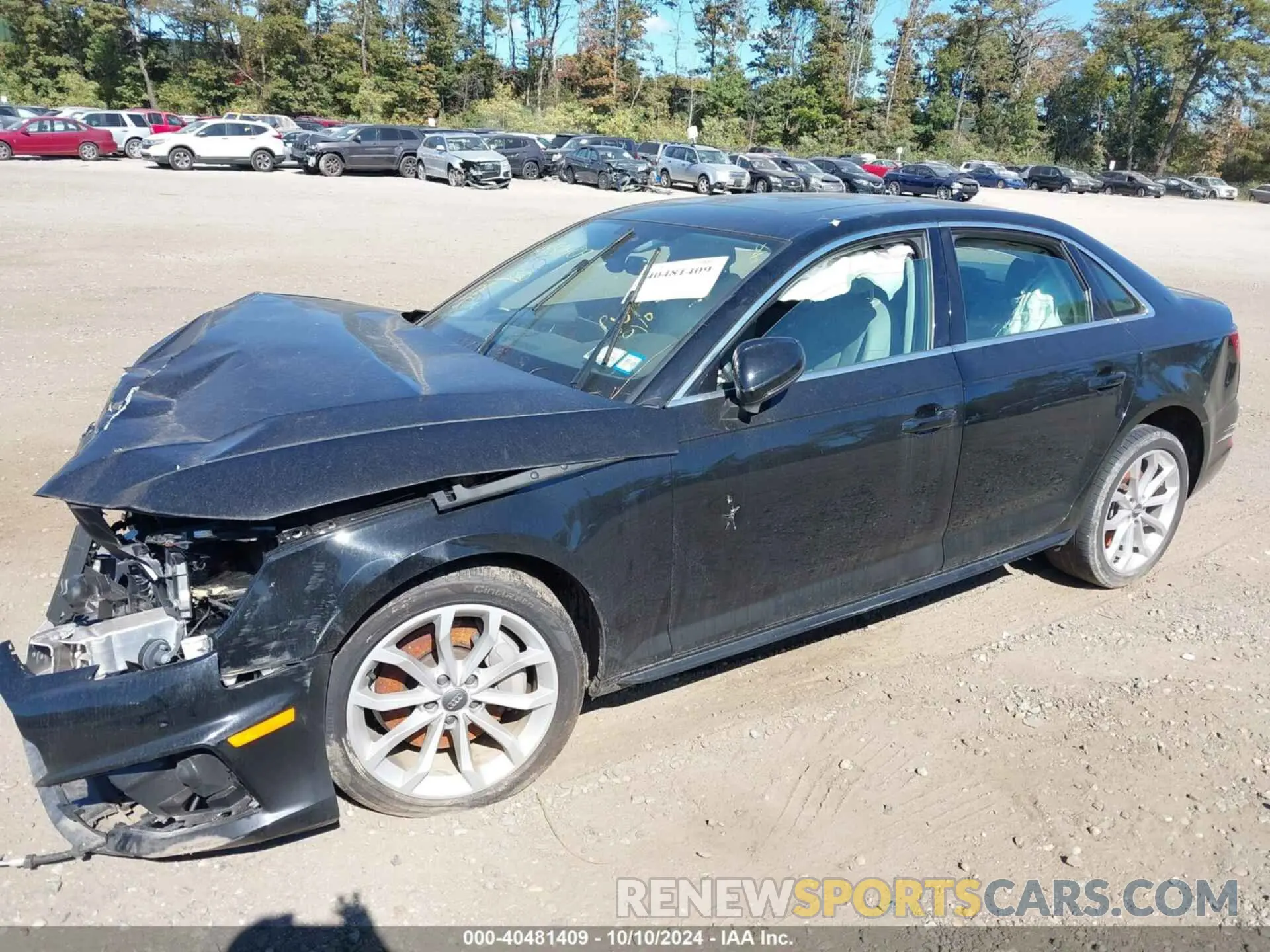 13 Photograph of a damaged car WAUENAF44KN016048 AUDI A4 2019