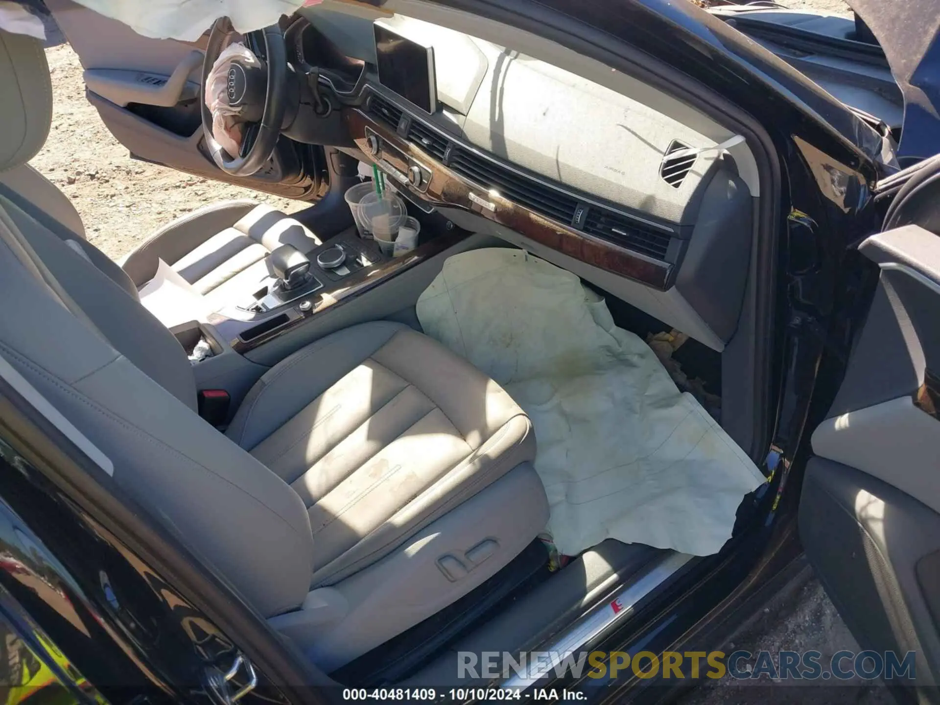 5 Photograph of a damaged car WAUENAF44KN016048 AUDI A4 2019