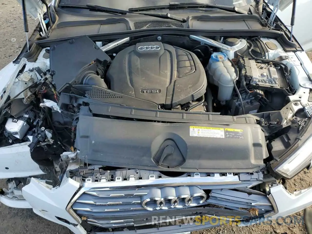 13 Photograph of a damaged car WAUENAF45KA027051 AUDI A4 2019