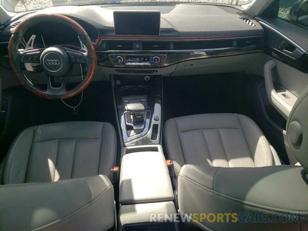 8 Photograph of a damaged car WAUENAF45KA040057 AUDI A4 2019