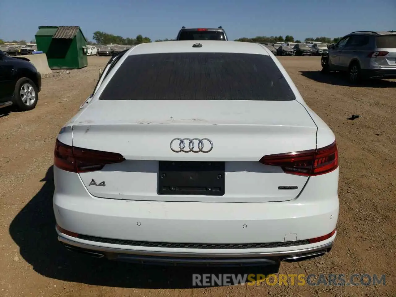 6 Photograph of a damaged car WAUENAF45KA053360 AUDI A4 2019