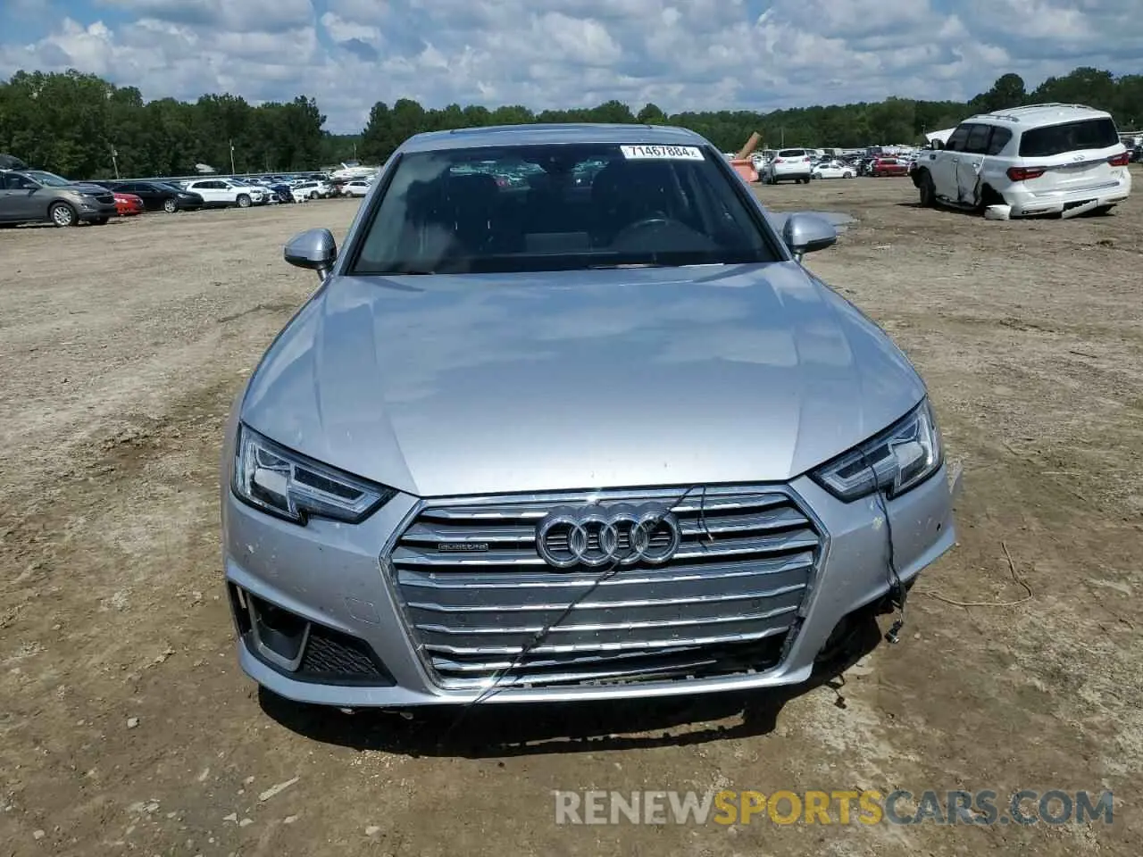 5 Photograph of a damaged car WAUENAF45KA076184 AUDI A4 2019
