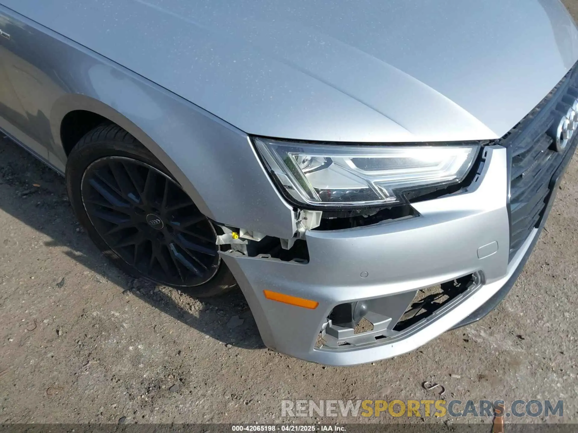 6 Photograph of a damaged car WAUENAF45KN019041 AUDI A4 2019