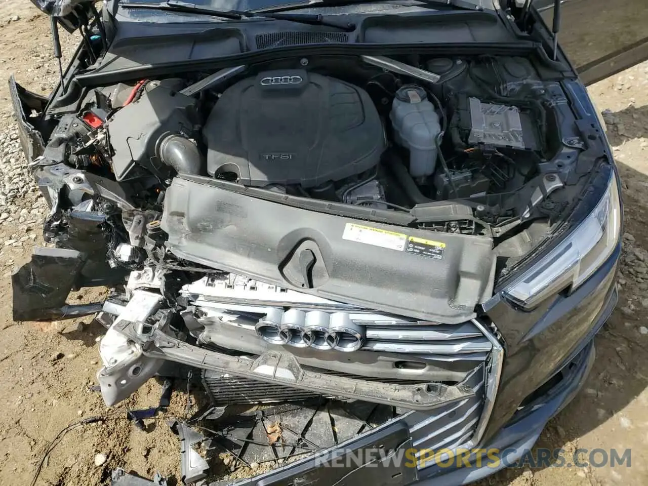 11 Photograph of a damaged car WAUENAF45KN020643 AUDI A4 2019
