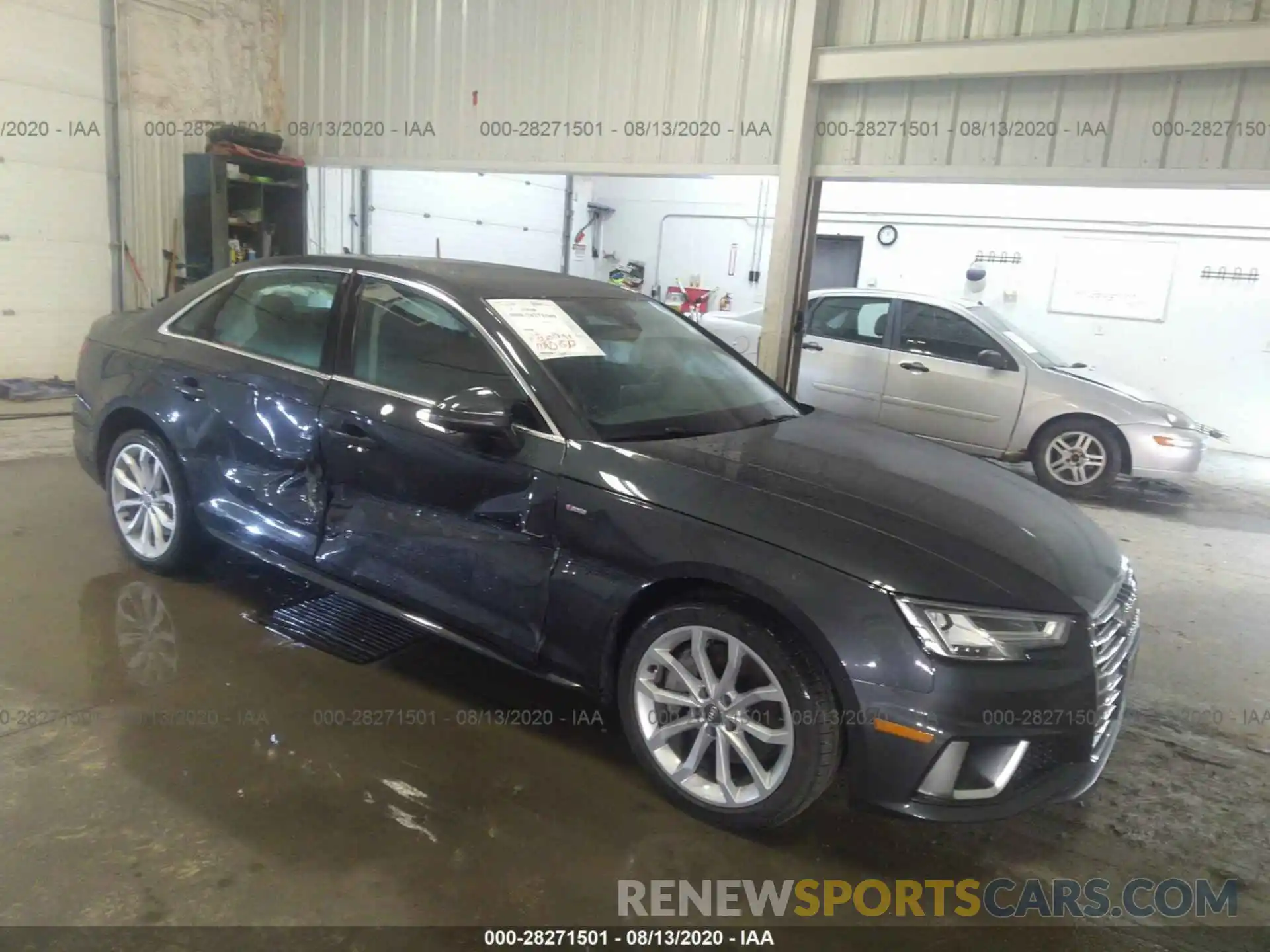 1 Photograph of a damaged car WAUENAF46KA034123 AUDI A4 2019