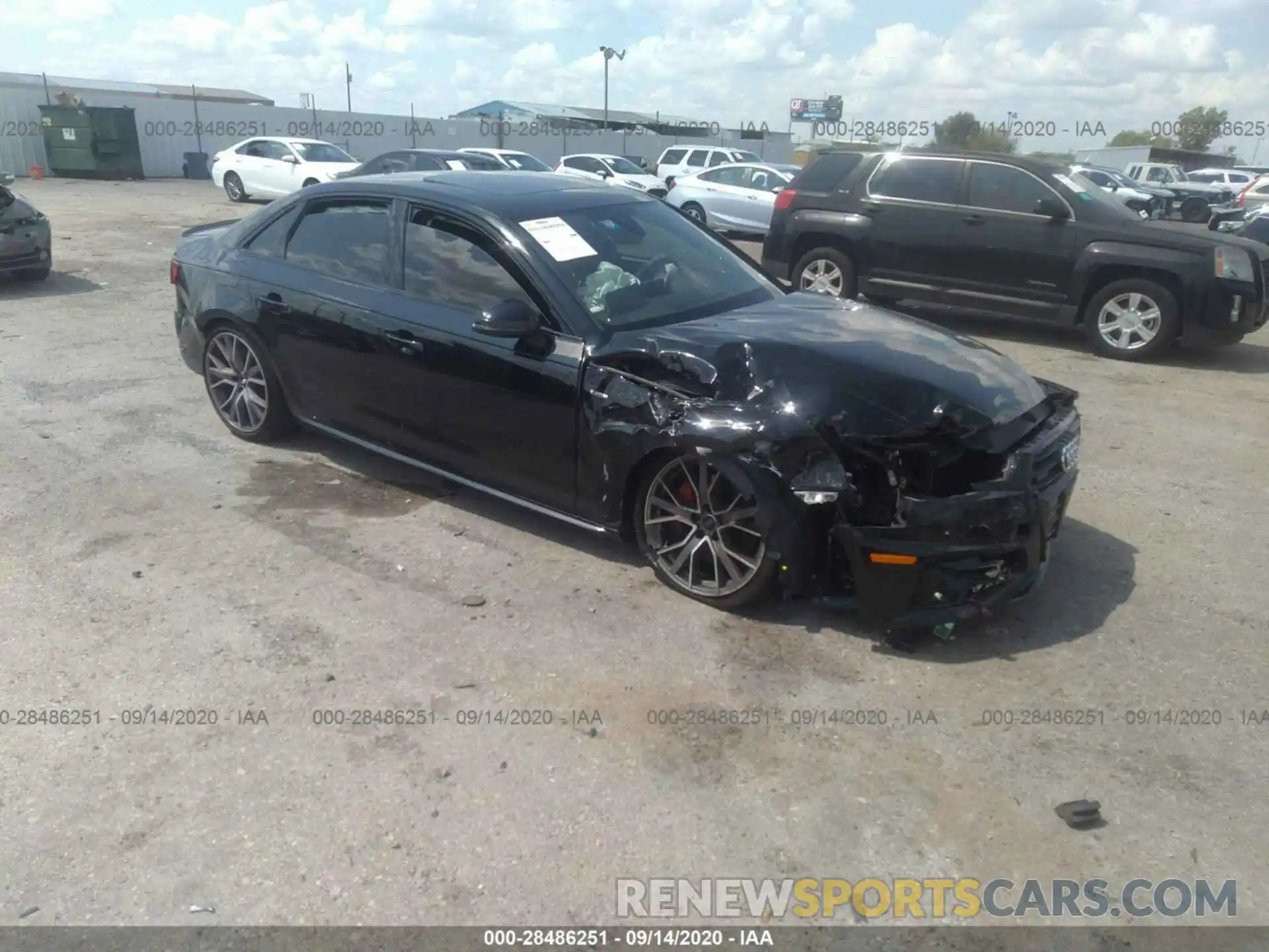 6 Photograph of a damaged car WAUENAF46KA075786 AUDI A4 2019