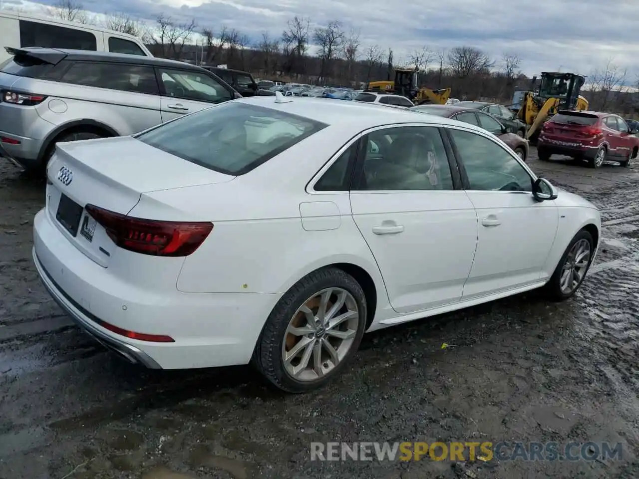 3 Photograph of a damaged car WAUENAF46KN005021 AUDI A4 2019