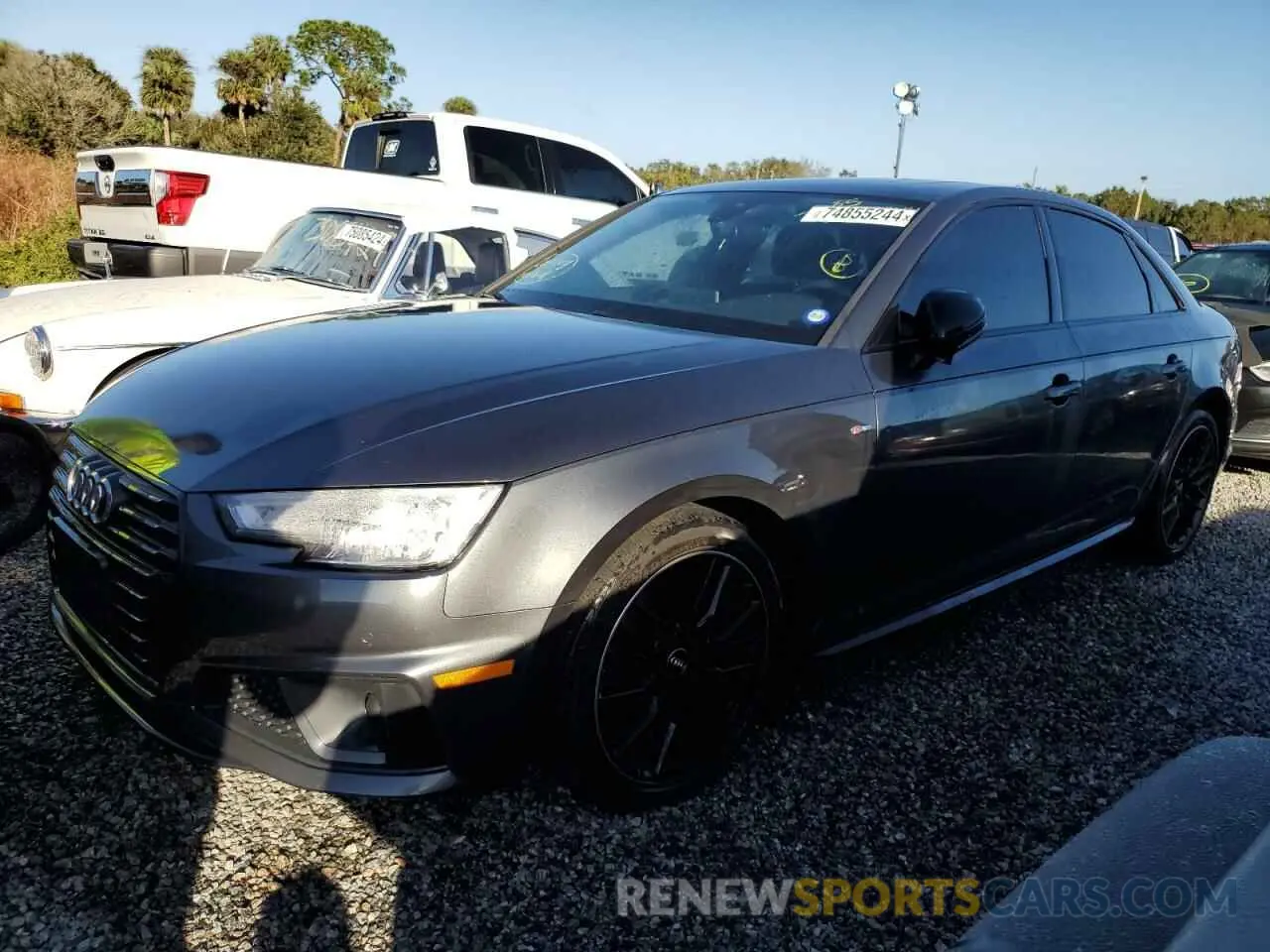 1 Photograph of a damaged car WAUENAF46KN005083 AUDI A4 2019
