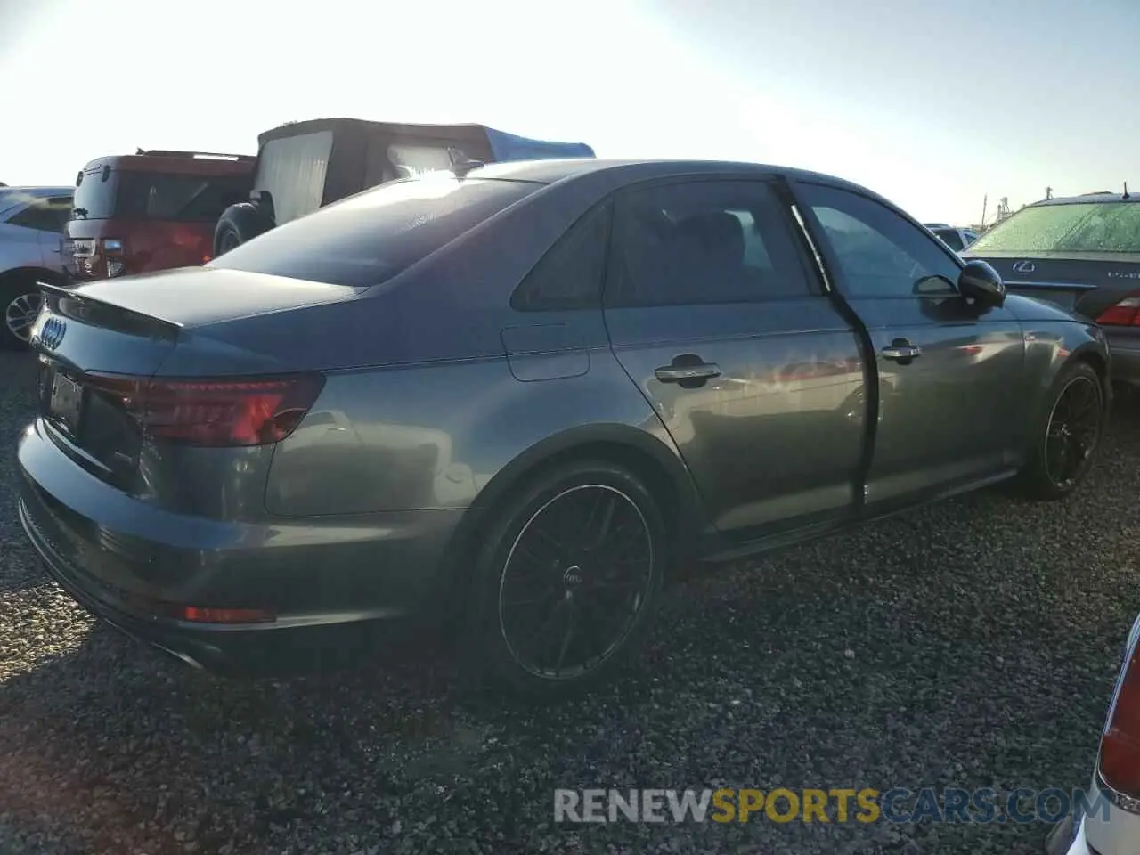 3 Photograph of a damaged car WAUENAF46KN005083 AUDI A4 2019