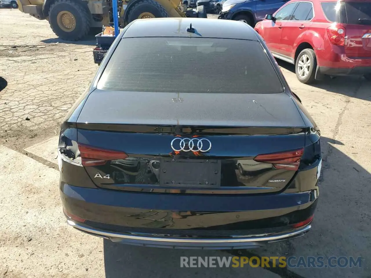 6 Photograph of a damaged car WAUENAF46KN014558 AUDI A4 2019