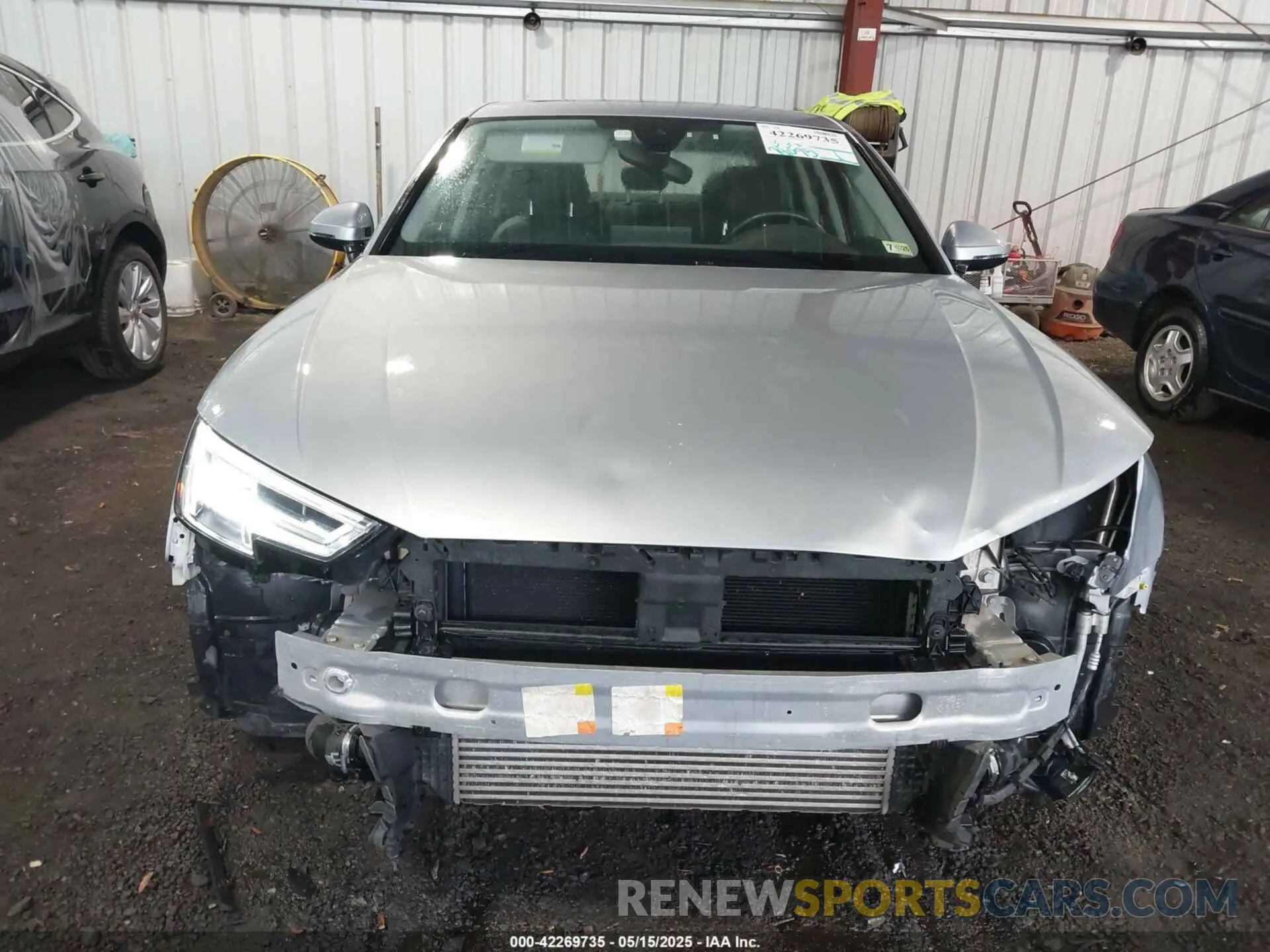 12 Photograph of a damaged car WAUENAF47KA016195 AUDI A4 2019