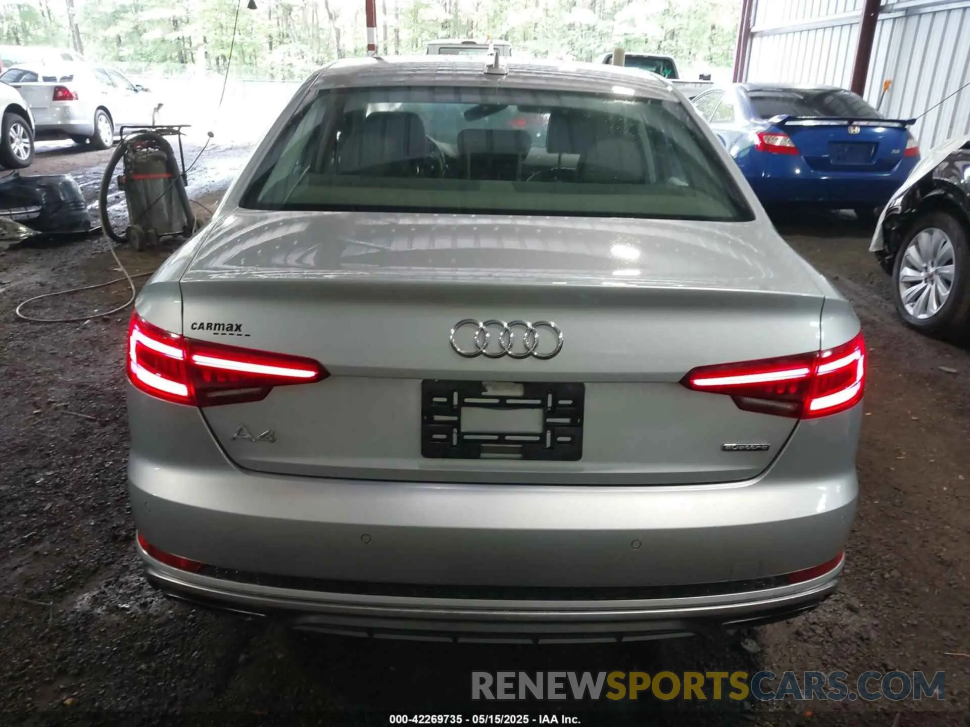 16 Photograph of a damaged car WAUENAF47KA016195 AUDI A4 2019