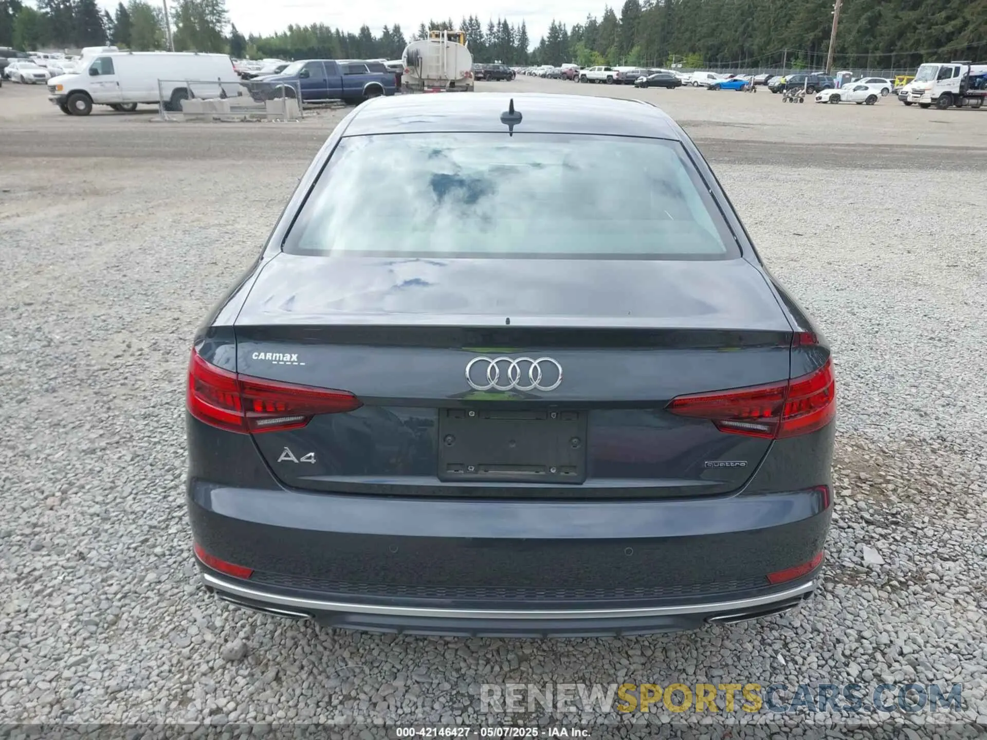17 Photograph of a damaged car WAUENAF47KA056731 AUDI A4 2019